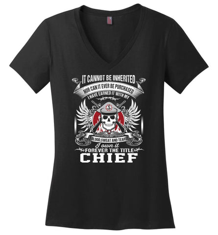 If Umpa Can Fix All Gift For Umpa Ladies V-Neck - Black / M