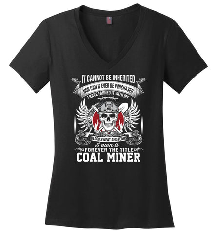 If Uncle Can Fix All Gift For Uncle Ladies V-Neck - Black / M