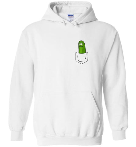 I’m Pickle Rick Shirt Pickle Rick In My Pocket Rick Morty Sweatshirt - Hoodie - White / M