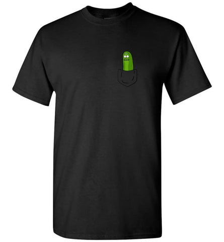 I’m Pickle Rick Shirt Pickle Rick In My Pocket Rick Morty Sweatshirt - T-Shirt - Black / S