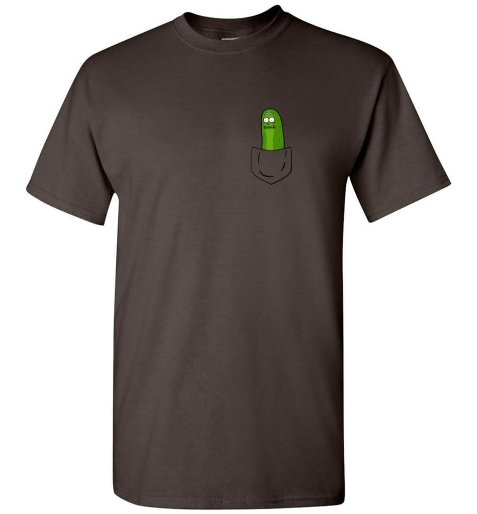 pickle rick t shirt pocket