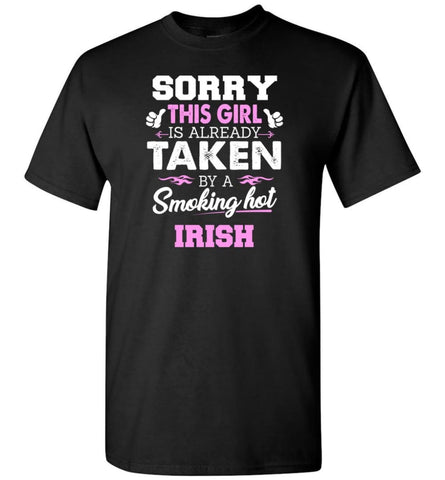 Irish Shirt Cool Gift For Girlfriend Wife T-Shirt - Black / S
