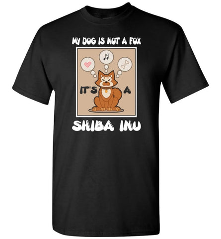 It’S A Shiba Inu Shirt Fox Dog Funny Love Shiba Inu Gift T-Shirt - Black / S