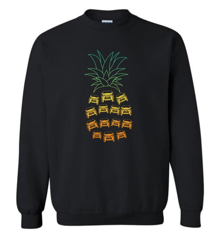 Jeep Sunflower Jeep with a decor Sunflower print - Sweatshirt - Black / M - Sweatshirt