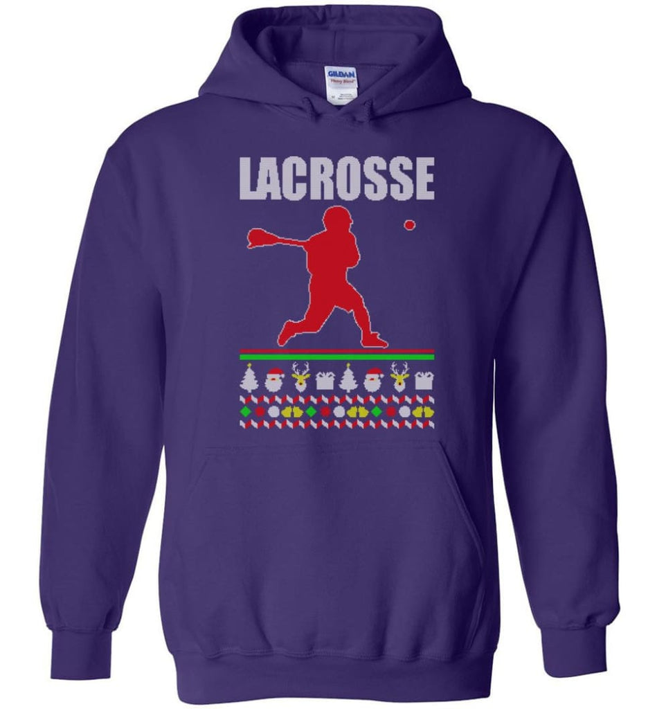 Lacrosse Ugly Christmas Sweater Hoodie TeeStore.Pro