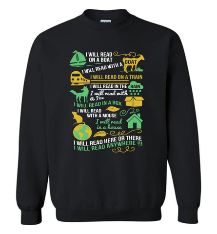 Life Is Good Book Lovers Shirt I Love Reading T Shirt The Book Was Better Sweatshirt - Black / M