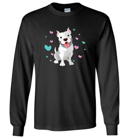 Love Boxer Dogs T shirt Gift for Boxer Owners Long Sleeve - Black / M
