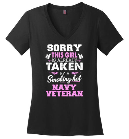 Mathematician Shirt Cool Gift for Girlfriend Wife or Lover Ladies V-Neck - Black / M - 14