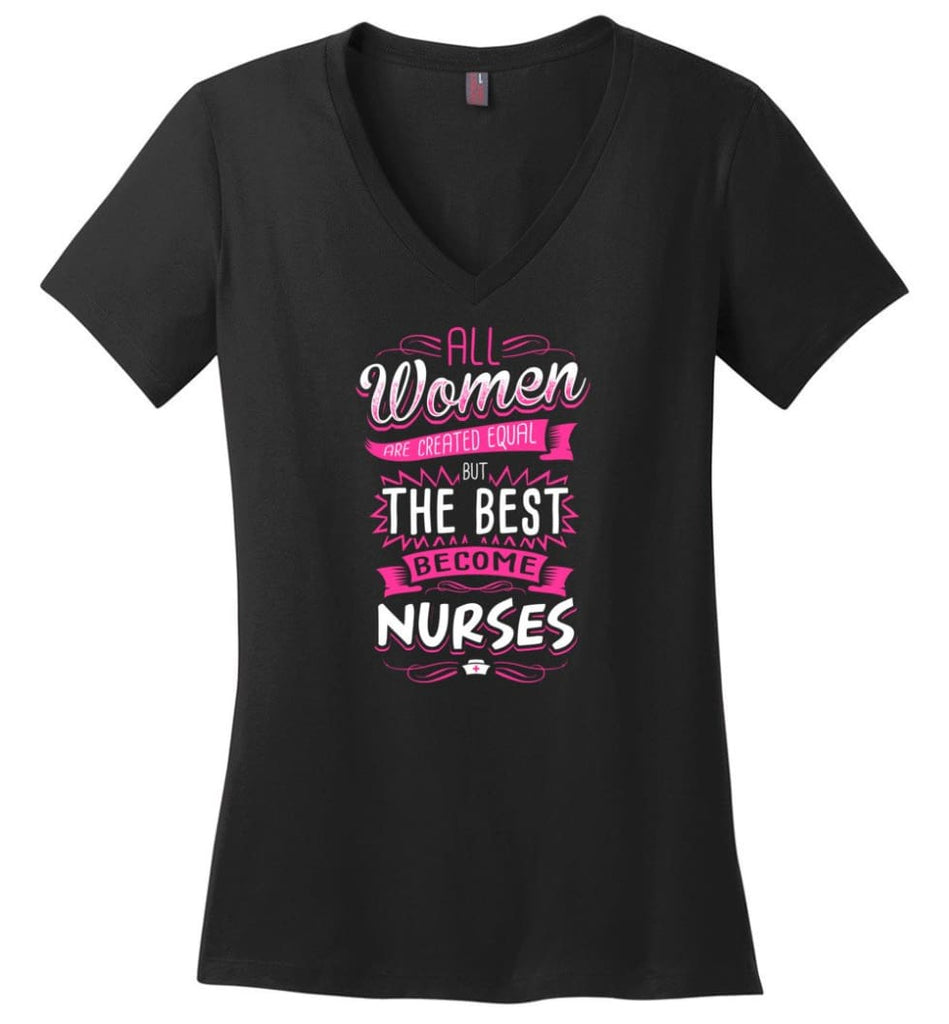 Mechanic Shirt Your Girl Calls When You Can’t Bust A Nut Ladies V-Neck - Black / M