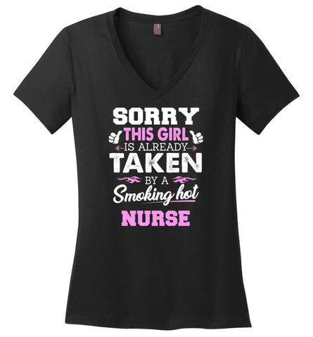 Mechanical Engineer Shirt Cool Gift for Girlfriend Wife or Lover Ladies V-Neck - Black / M - 11