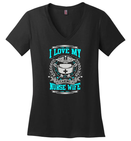 Mechanics We The Willing Leg By The Inknowing Ladies V-Neck - Black / M
