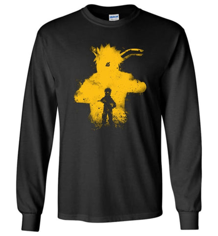 Naruto Hokage shirt Naruto Sage Mode Shirt Anime Hoodies Online India Long Sleeve T-Shirt - Black / M