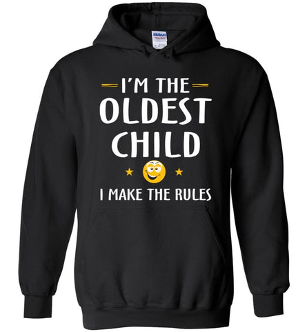 Oddest Child I Make The Rules Funny Oddest Child Hoodie - Black / M