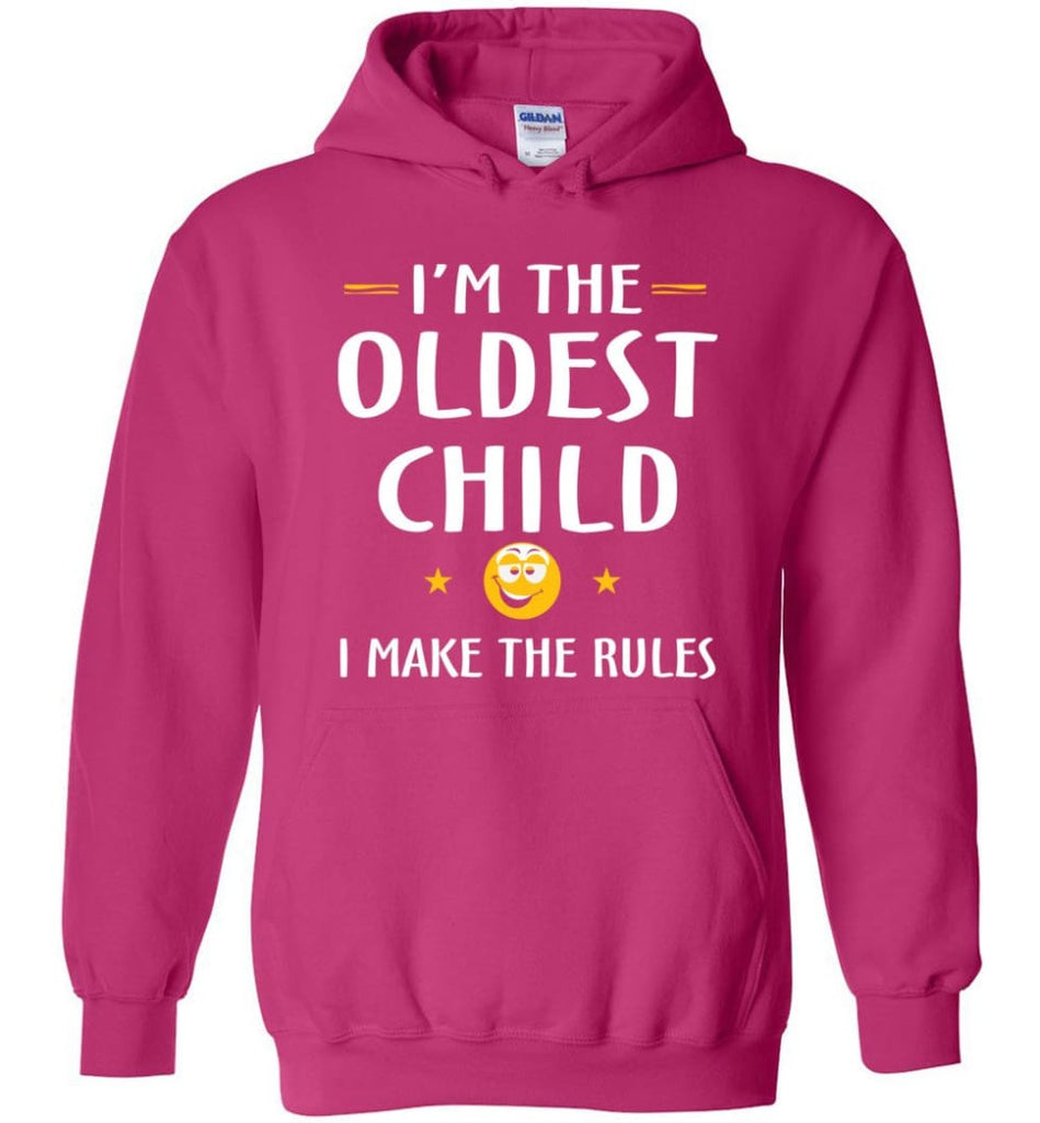 Oddest Child I Make The Rules Funny Oddest Child Hoodie - Heliconia / M
