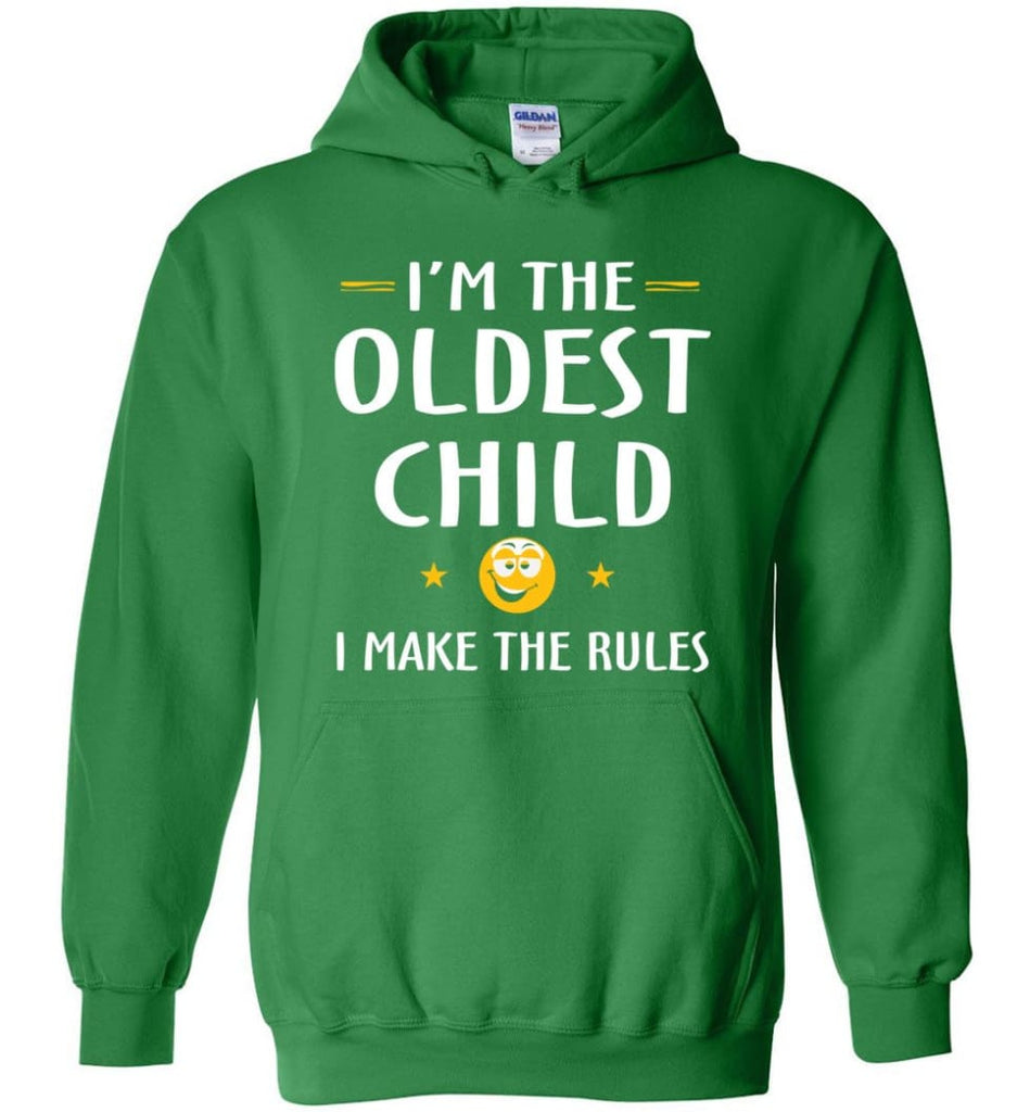 Oddest Child I Make The Rules Funny Oddest Child Hoodie - Irish Green / M