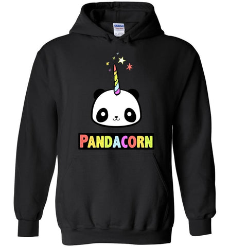 Pandacorn Hoodie - Black / S