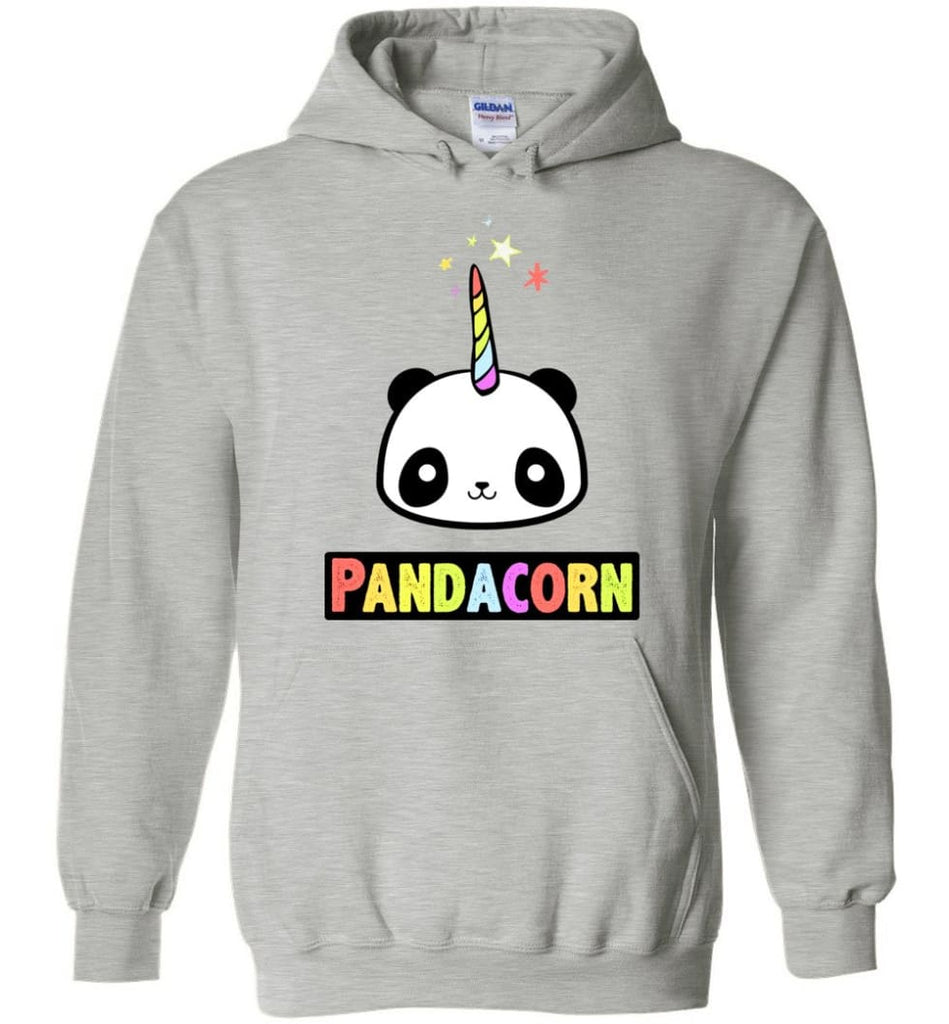 Pandacorn Hoodie - Sports Grey / S