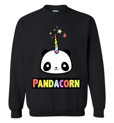 Pandacorn Sweatshirt - Black / S