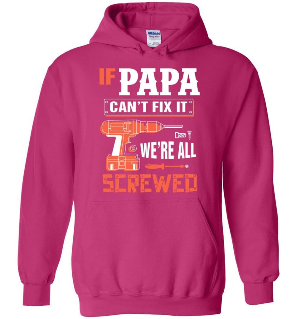 Papa Mechanic Shirt Best Shirt Ideas For Father’s Day - Hoodie - Heliconia / M
