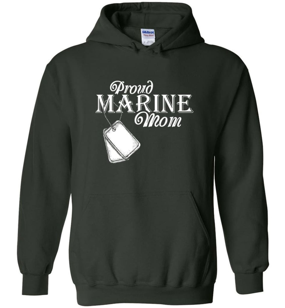 Proud Marine Mom Best Gift for Military Soldier Army Mom Hoodie