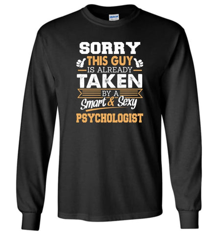 Psychologist Shirt Cool Gift for Boyfriend Husband or Lover - Long Sleeve T-Shirt - Black / M