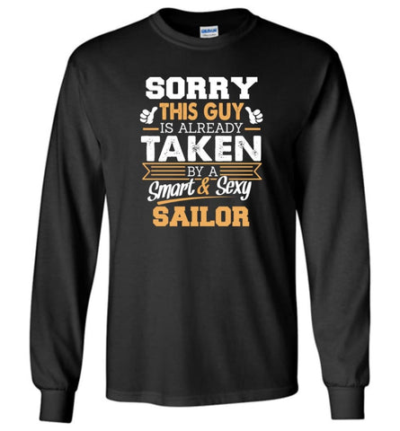 Sailor Shirt Cool Gift for Boyfriend Husband or Lover - Long Sleeve T-Shirt - Black / M