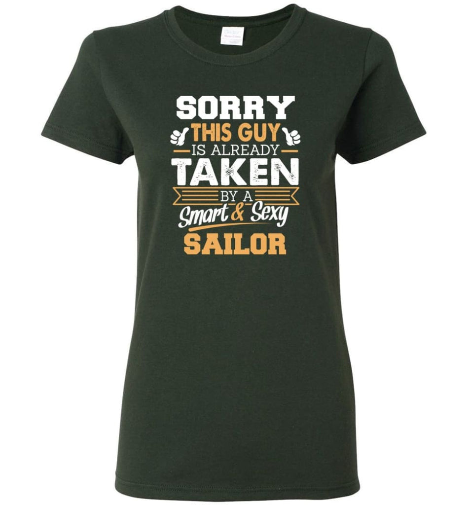 Sailor Shirt Cool Gift for Boyfriend Husband or Lover Women Tee - Forest Green / M - 7