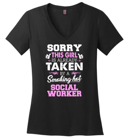 Sailor Shirt Cool Gift for Girlfriend Wife or Lover Ladies V-Neck - Black / M - 7