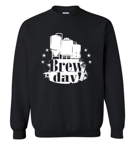 Shirt For Brewmasters Brew Day Craft Beer Love Brewing Sweatshirt - Black / M