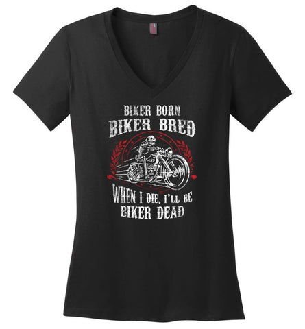 Shut Your Five Hole T shirt Funny Ice Hockey Fans Ideas Ladies V-Neck - Black / M