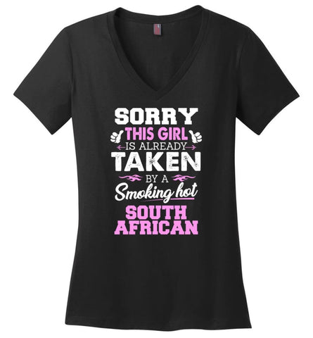 Sociologist Shirt Cool Gift for Girlfriend Wife or Lover Ladies V-Neck - Black / M - 12