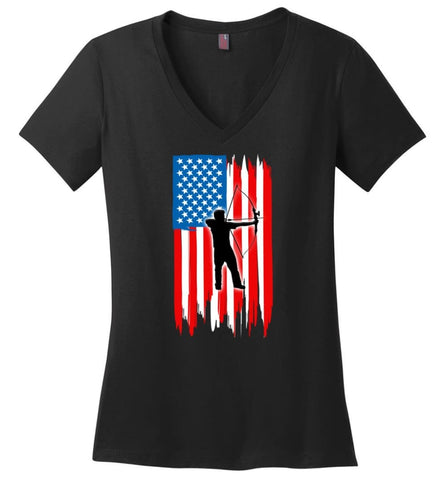 Software Engineer Definition Ladies V-Neck - Black / M