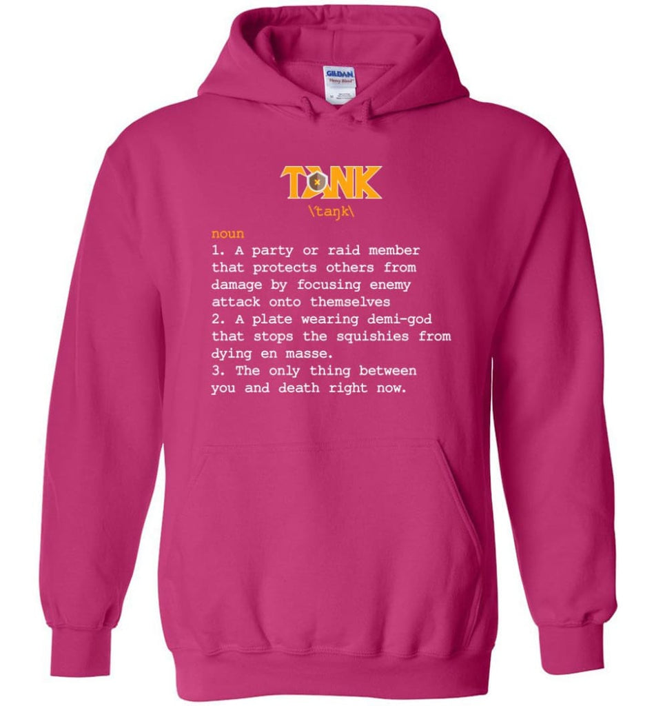 Tank Definition Tank Meaning Hoodie - Heliconia / M