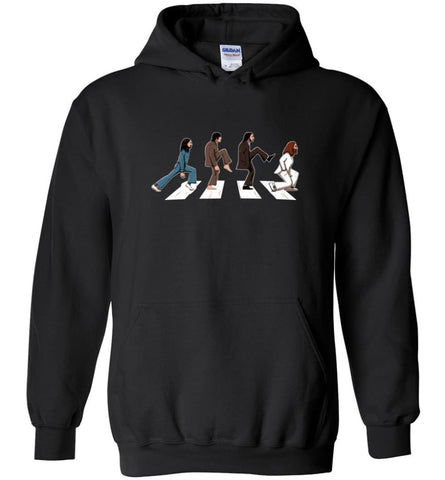 The Beatles1 Abbey Road Silly Walks - Hoodie - Black / M - Hoodie