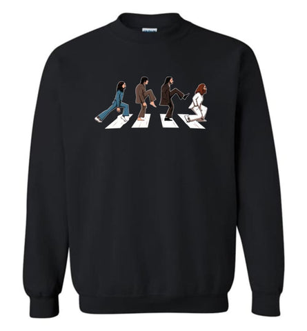 The Beatles1 Abbey Road Silly Walks - Sweatshirt - Black / M - Sweatshirt