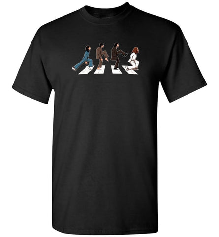The Beatles1 Abbey Road Silly Walks - T-Shirt - Black / S - T-Shirt
