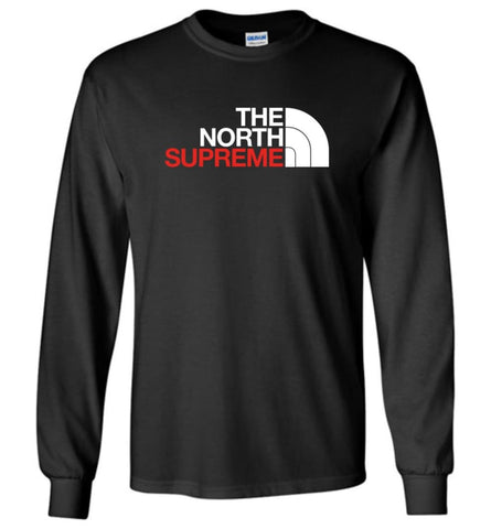 The North Face Supreme - Long Sleeve T-Shirt - Black / M