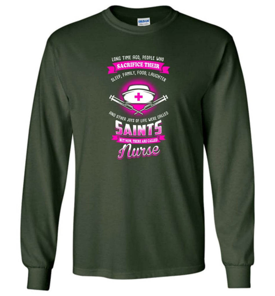 They are called Nurse Shirt - Long Sleeve T-Shirt - Forest Green / M