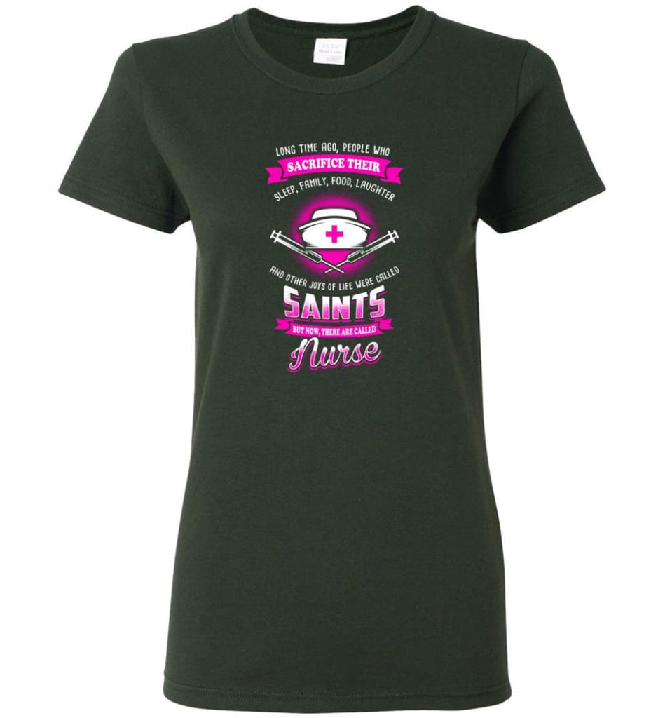 They are called Nurse Shirt Women Tee - Forest Green / M