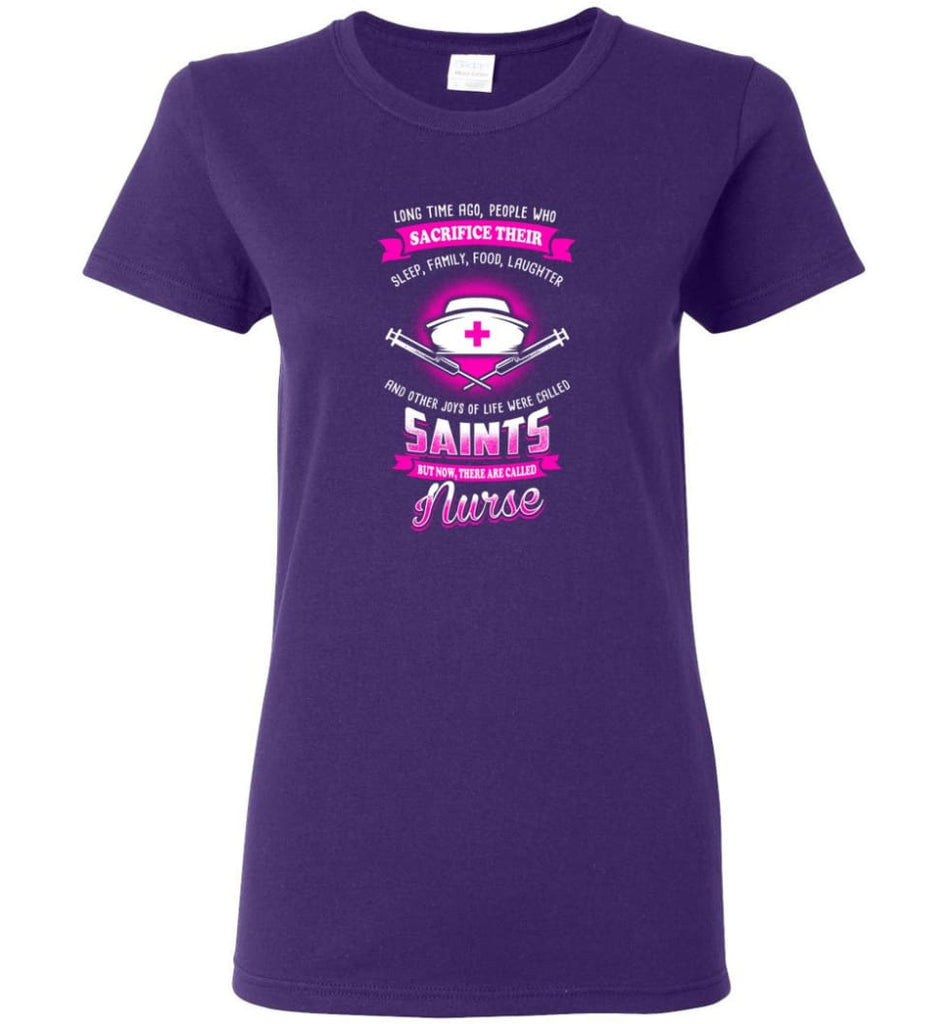 They are called Nurse Shirt Women Tee - Purple / M