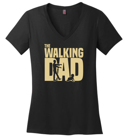 To Hell And Back Then Back Again Shirt Ladies V-Neck - Black / M