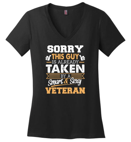 Truck Driver Shirt Cool Gift for Boyfriend Husband or Lover Ladies V-Neck - Black / M - 6