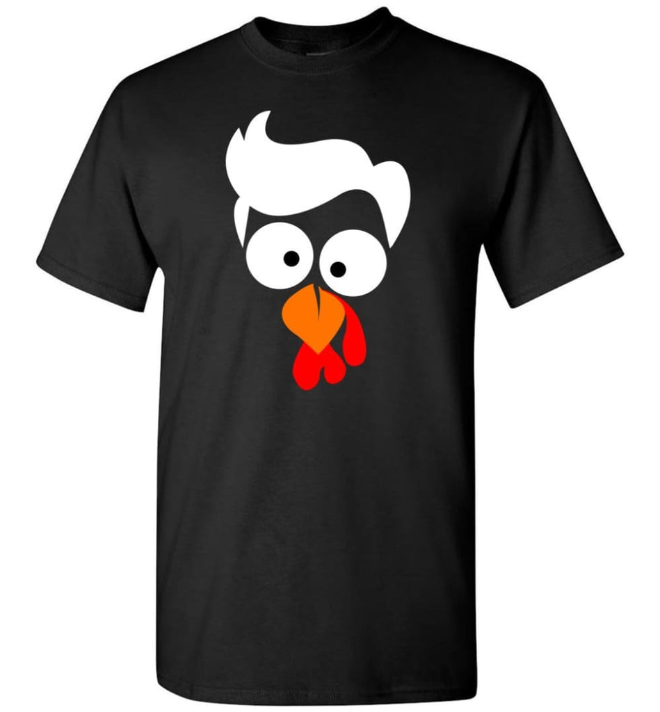 Turkey Face Lawyer Thanksgiving Gifts T-Shirt - Black / S
