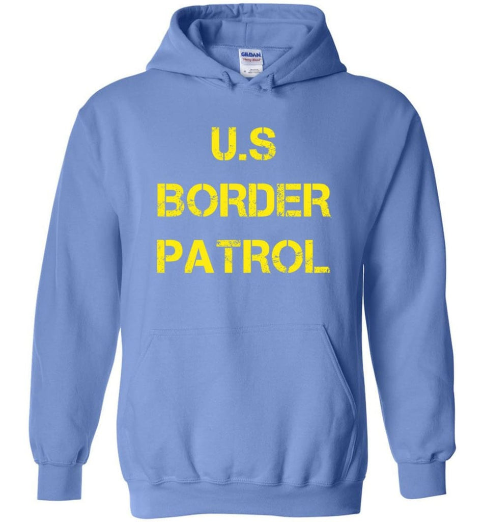 Us Border Patrol Hoodie - Carolina Blue / M