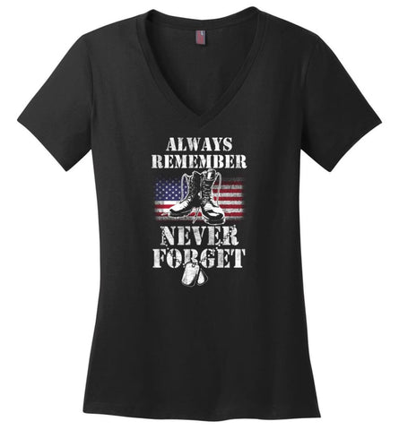 Veteran Dad Shirt Some People Call Me A Veteran Ladies V-Neck - Black / M