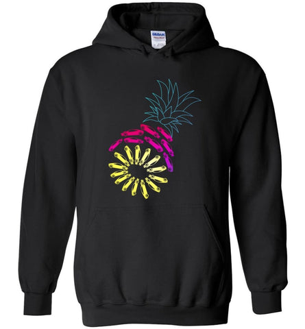 Vintage Car Pineapple Funny Graphic - Hoodie - Black / M - Hoodie