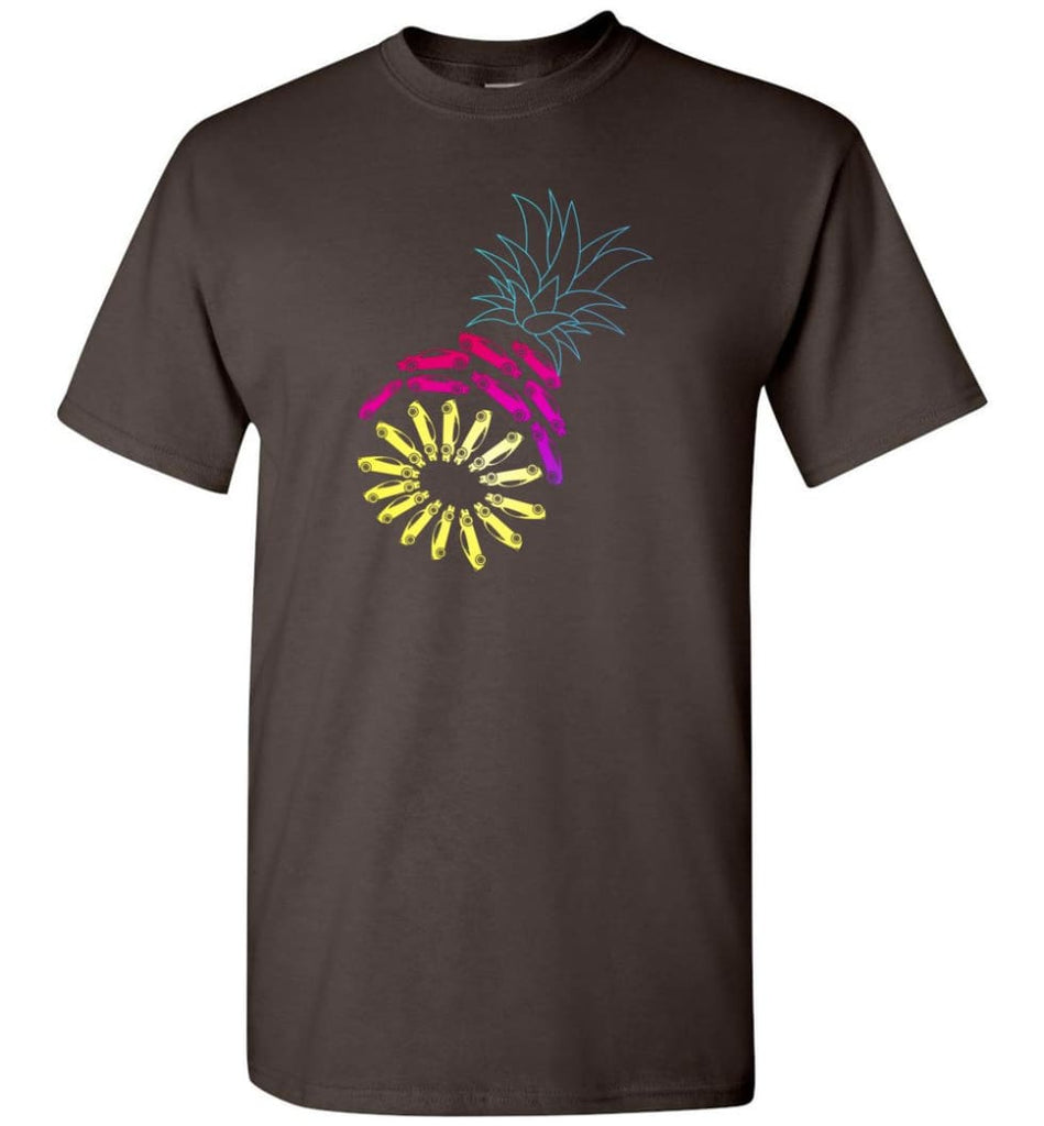 Vintage Car Pineapple Funny Graphic - T-Shirt - Dark Chocolate / S - T-Shirt