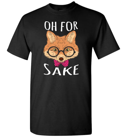 Vintage Foxhound Shirt Oh For Fox Sake T-shirt - Black / S