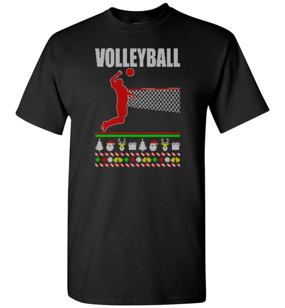 Volleyball Ugly T-Shirt - Black / S