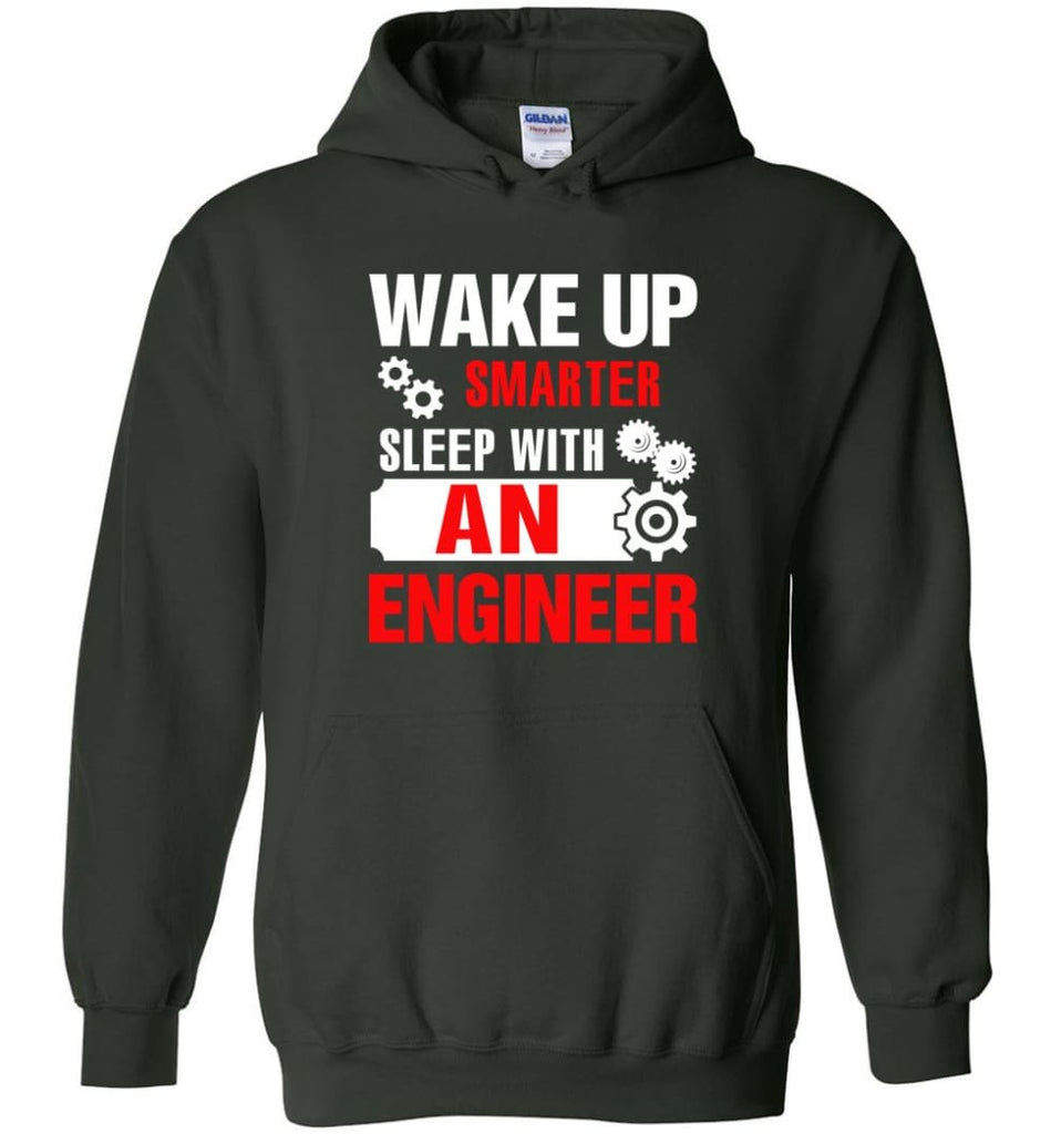 Wake Up Smarter Sleep With An Engineer Hoodie - Forest Green / M